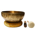 Black Energy Tibetan Buddha Brass Nepal Singing Bowls Healing Meditation