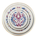 4 Pieces Mexican Wholesale Ceramic Plates Modern Restaurant Dinnerware Moroccan Pottery Dinner Set