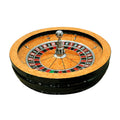 YH 32 Inch Professional Standard Luxury Game Roulette Wheel Used Solid Yellow Flower Solid Wood Wheel for Sale