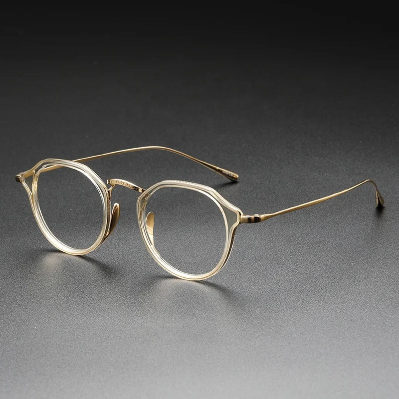 KMN1113 China Supplier Fashion Glasses Shenzhen Titanium Eyewear Anti Blue Light Optical Frames Eyeglasses for Women