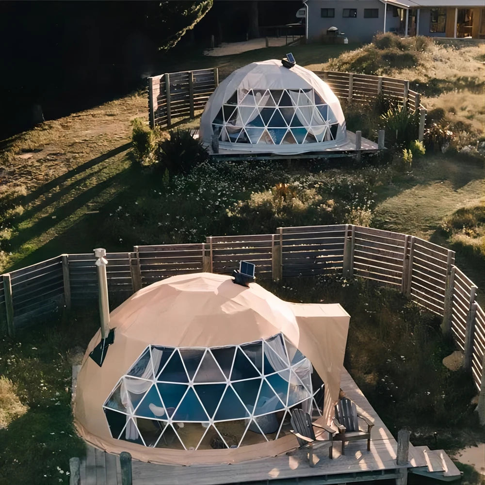 Hotel Luxury Transparent Igloo Outdoor Glamping Geodesic Igloo Ball Dome Tent for Camping