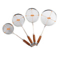 Wood Grain Kitchen Household Stainless Steel Colander Filter Mesh Leakage
