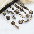 Antique Brass Cabinet Handles  Vintage-Inspired Pulls for Shaker Farmhouse & Traditional Drawer Revival