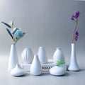 Hot Sale Japanese Ikebana Vase Modern Tabletop Decoration Small Flower Vase Black Ceramic Matte Vases for Home Decor
