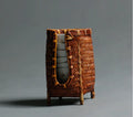 Eco-Friendly Bamboo Woven Storage Rack Tea Cup Holder/Container with Stocked Feature