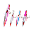 70# 130g Fishing Lures Spoon Metal Spoon Lure Metal Jig Fishing Charms Jigging Luminous Fast Pitch Bait