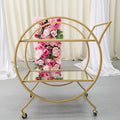 TY210601-1 Hot Selling Iron Removable Dining Car for Wedding Party Event Decor Luckygoods Wholesale