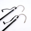 180cm 120cm OEM Saltwater Boat Fishing Tackle Fiberglass Fishing Gaff Stainless Steel Hook With Eva Handle Trolling Fishing Gaff