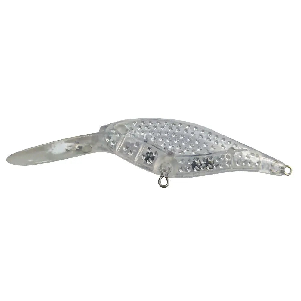 New Shad Minnow Blank 5.5cm 4.3g  Added Body Surface Smooth Unpainted Minnow Japanese Fishing Lure Blanks