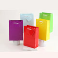 Custom Small Size Solid Color Printed White Cardboard Paper Party Gift Bags for Birthday Wedding Parties