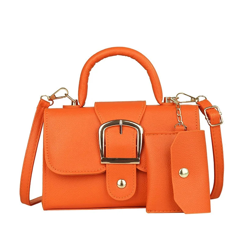 2025 Summer Trendy Retro Crossbody Bag for Women Casual Western Style Waterproof One Shoulder Handheld Polyester Chain Print