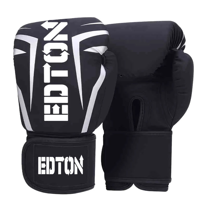 8-16 oz Professional Boxing Gloves for Adults-Thickened SandaMuay Thaiand Martial Arts Training Punching Gloves