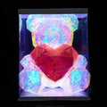 Factory New Commercial Birthday Crystal Shining Holographic Led Bear Night Light 3D hologram bear