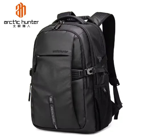 Arctic Hunter Large Capacity Smart Anti-Theft Waterproof USB Polyester Zipper Closure Travel Sports Custom Gym Backpack
