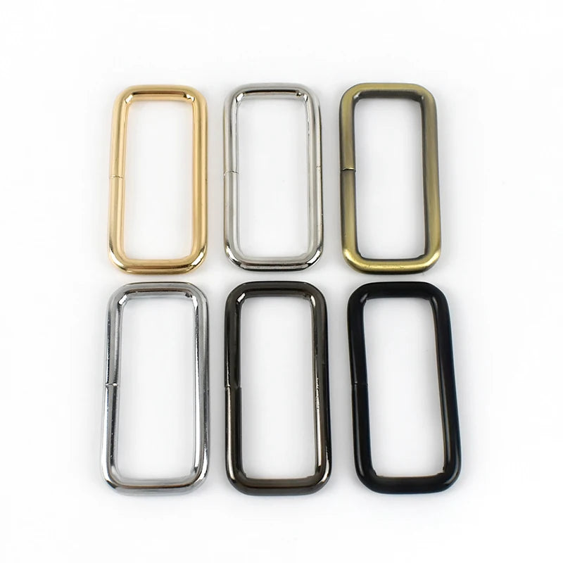 Deepeel F4-5 50mm Handbag Hardware Accessories Bag Strap Connector Buckles Square Ring Buckle
