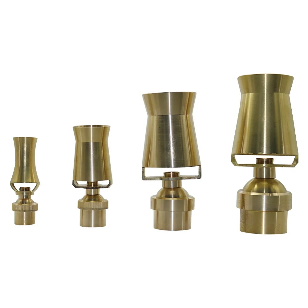 3/4 1 1.5 2 Inch Brass Tower Cedar Fountain Nozzles Jet Fountain Spray Head Garden Landscape Fountain Sprinkler MegaBDM
