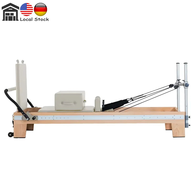 Price Commercial Compact Maple Wooden Professional Studio Equipment Pilates Reformer Wood