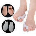 Silicone Gel Toe Separator Soft Comfortable Bunion Corrector Thumb Pain Relief Hallux Valgus Corrector Big Toe Orthopedic Pads