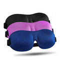 100% Blackout Cotton Elastic Knit Super Soft Sleep Mask for Side Sleepers 3D Eye Mask OEM Supply for Men and Women