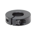 Black Coating Double Split Shaft Collar Threaded Aluminum Shaft Collar Cnc Steel Shaft Collar