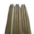 100% Double Drawn Russian Remy 12A Grade Full Cuticle Intact High Quality Wholesale Human Hair Machine Double Weft Hair Weaving