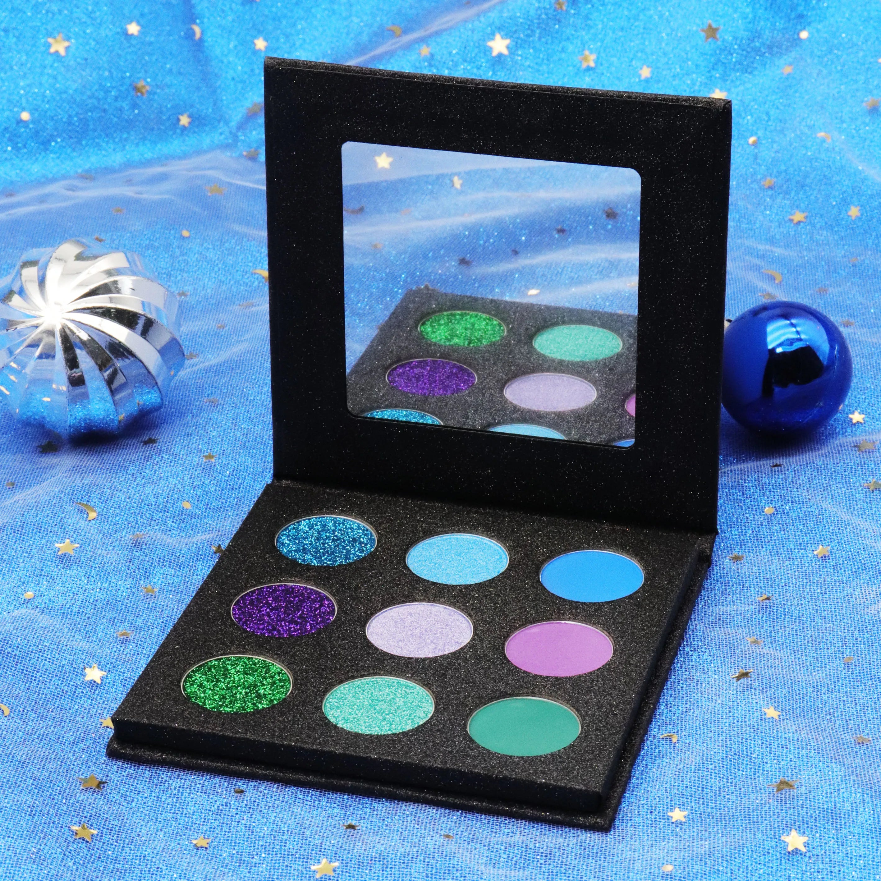 Private Label Matte Browns Eyeshadow Palette Custom Design Eye Shadow Package for Enhanced Eye Look