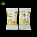 Self Sealing Biodegradable Compostable Bags Ziplock Building Block Parts Toy Packaging Branding Recycled Kraft Paper Bag