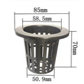 60#70 Indoor Flowerpots Decorative Greenhouse Hydroponics Aeroponics System Growing Net Pot for Lettuce Planting Vegetable