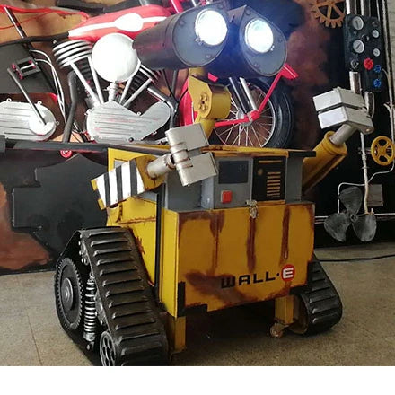 Custom Iron Large 123CM Robot Ornaments bar Restaurant Decorative Props WALL-E Robot Ornaments