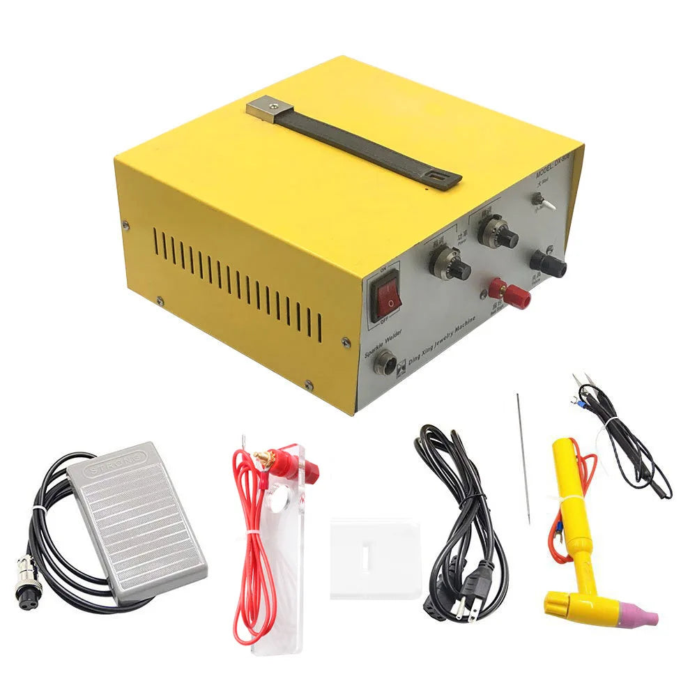 Electric Gold Silver Jewelry Muiti-function Welder Equipment for Welding Gold/Silver/Iron 80A Pulse Spot Welder Welding Machine
