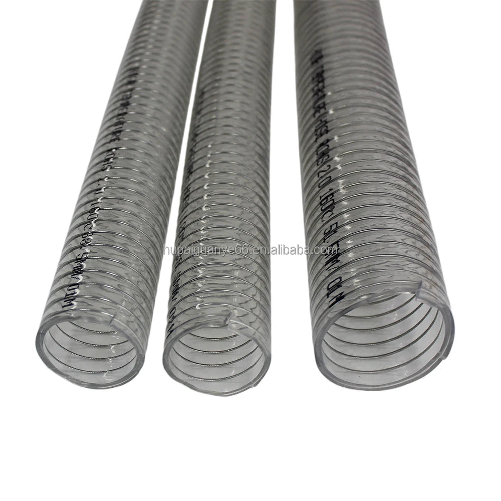 Flexible High Temperature Resistant High Pressure Durable PVC Steel Wire Hose