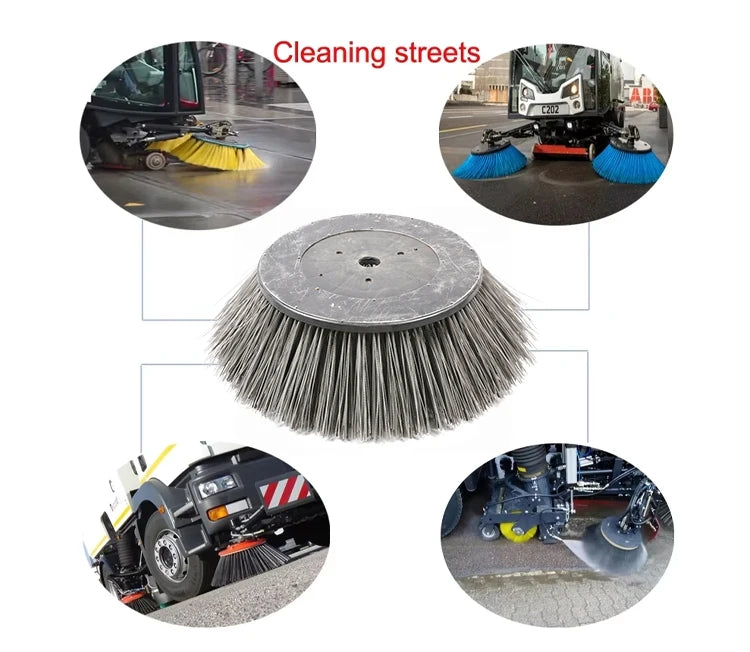 Zhenda Street Sweeper Brush for Road Sweeper Side Spare Part Brush Sweeper Machine Gutter Broom