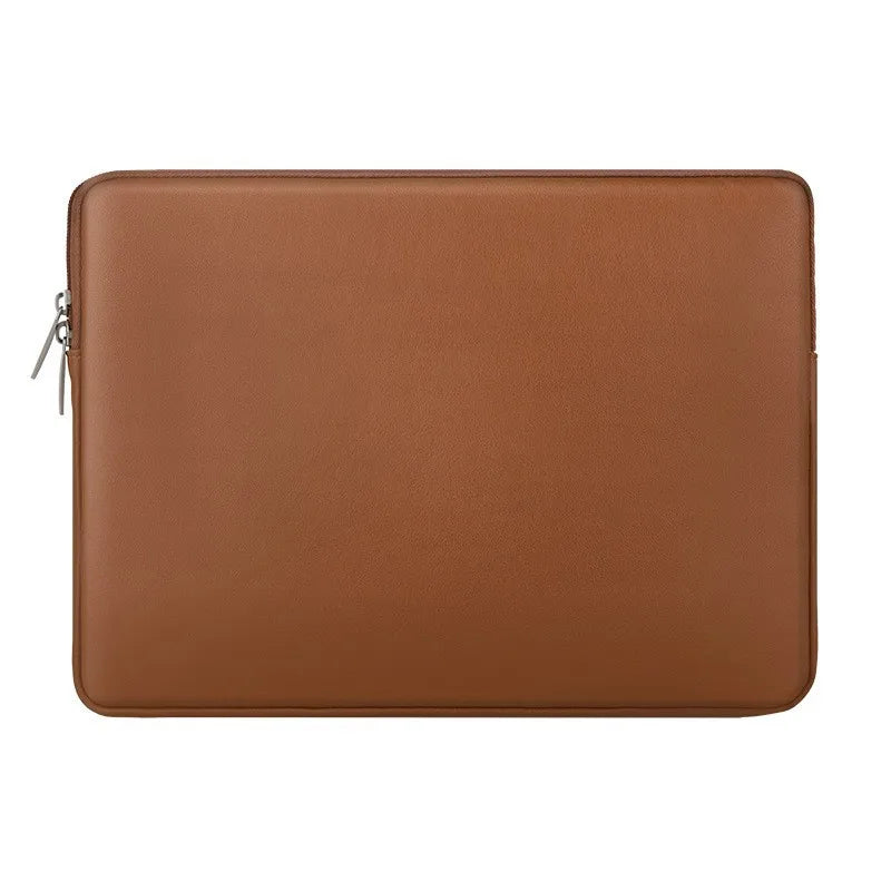 Waterproof Leather Sleeve Laptop Bags & Covers Leather Bag for Women Men Computer Bag Cover 11 13.3 14 15.6 Inch MB16