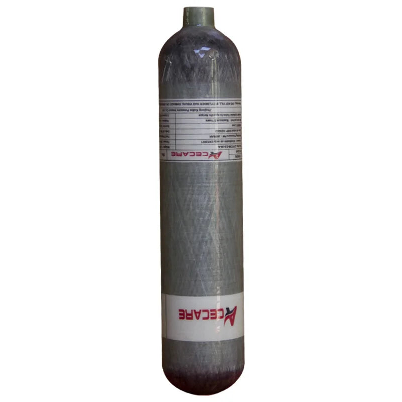 Acecare 2L CE 4500Psi High Pressure Carbon Fiber Cylinder Lightweight Diving Cylinders
