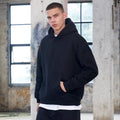 Custom Heavy Weight Men's Hoodie 380GSM-500GSM Oversize Casual Style with Embroidered Design Stand Collar for Winter