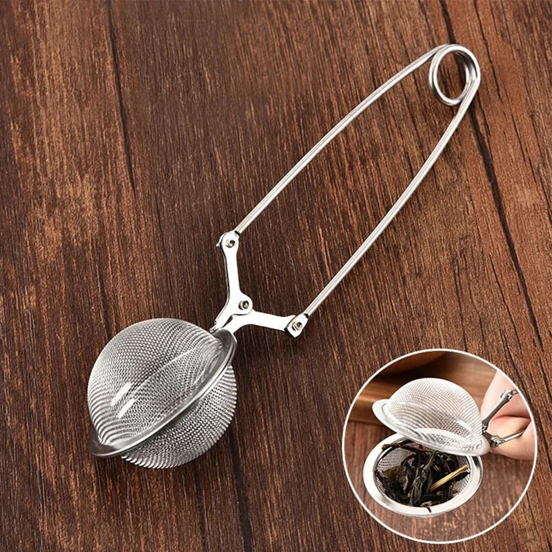 Metal Stainless Steel Tea Filter 304 Food Grade Tea Strainer Spherical Tea Infuser