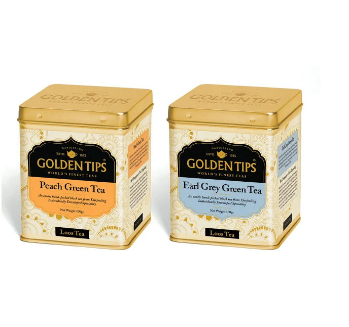 Custom Food Safe Airtight Luxury Gold Tea Tin Box Small sealed Packaging square Metal Tin Container