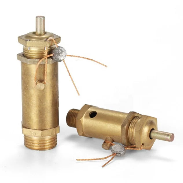 Professional BSV Brass Air Pressure Relief Valve for Compressors Gas Safety Valve for Air Compressors