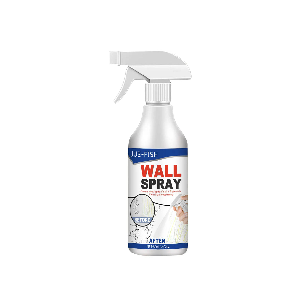 Wholesale Jue-Fish Wall Spray Painting Indoor Renovation Covering Stains Wall Brightening Repair Paint
