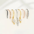 Wholesale V.ME Brand S925 Sterling Silver Earring Hooks Finding for Earring DIY Jewelry Making
