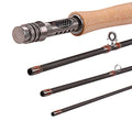 New Arrival Ultra-Portable 2.4M 2.7M Carbon Fiber Switch Fly Rod Lightweight for Lake Stream River Fishing for Crucian Carp Pike