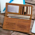 Wholesale Customised Long Wallet Laser Engraved Crazy Horse Leather Wallet Money Clip Gift for Men