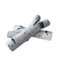 Modern Large Gas Fireplace Logs Set White Birch Wood Log Style