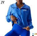 Joyyoung Womens Quick Dry Long Sleeve Yoga Workout Shirts Horse Riding Equestrian Clothing Gym Fitness Tees T Shirt Sportswear T