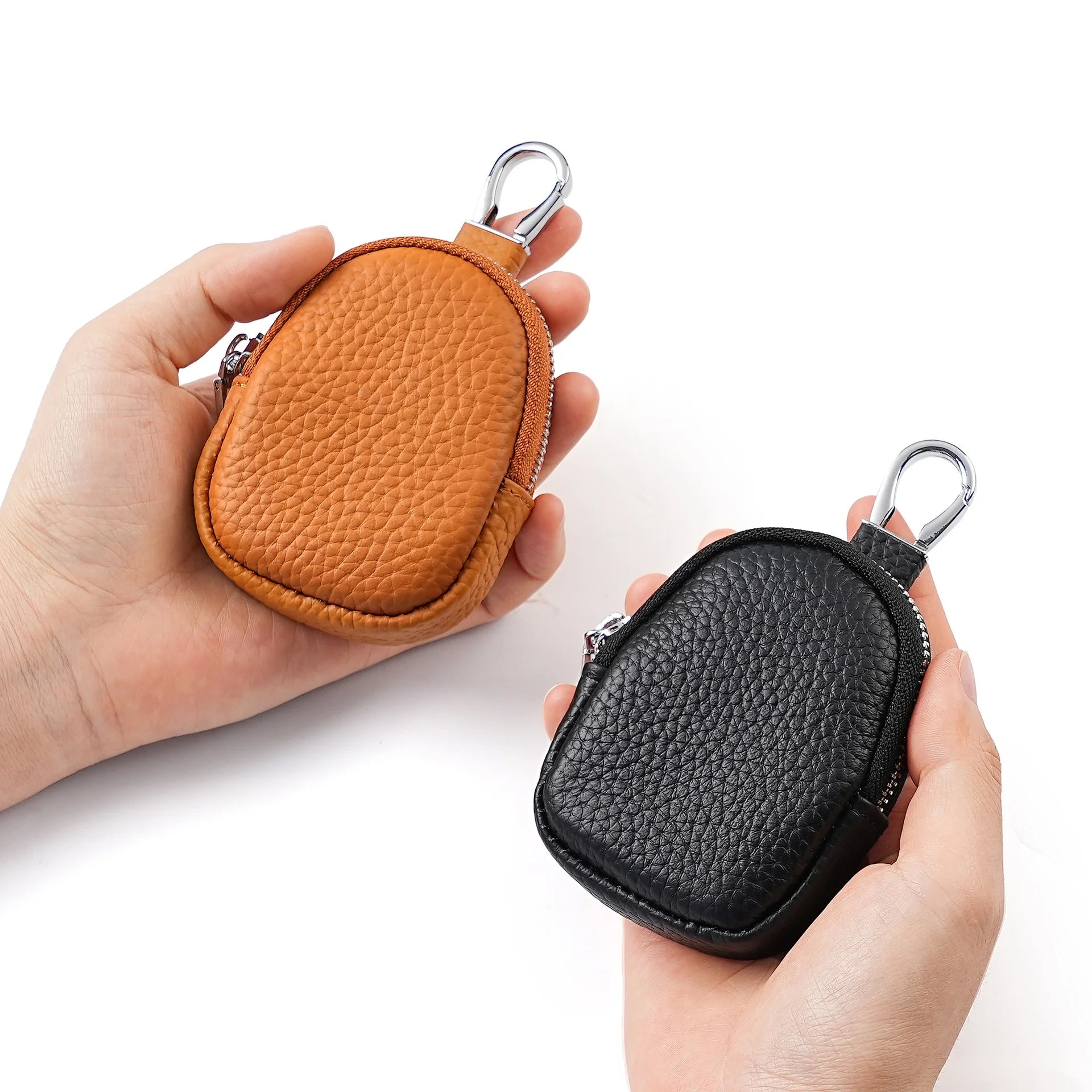 High Quality Cute Portable Storage Key Bag Mini Genuine Leather Coin Purse for Women