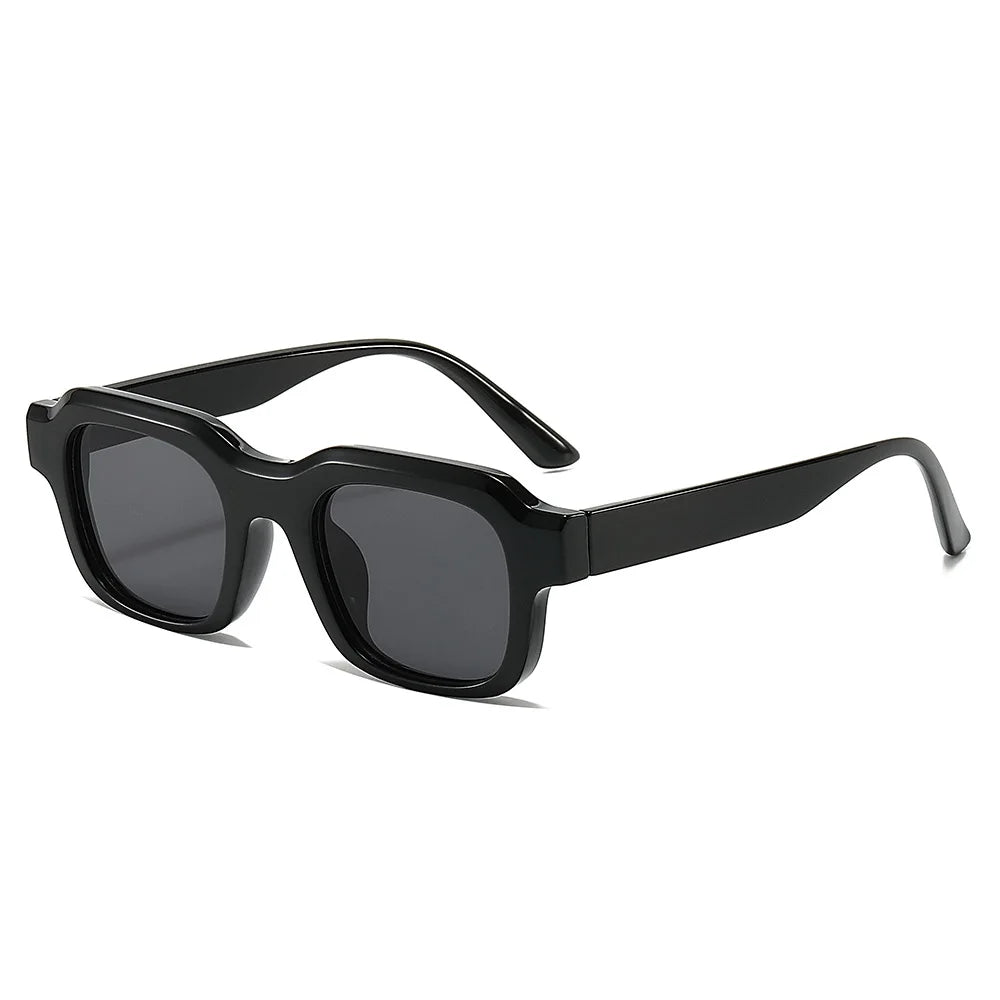 2025 New Square Frame Sunglasses Minimalist Small Frame Unisex Fashion Shades Customizable Wholesale Bulk
