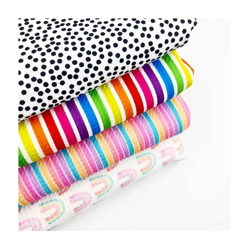 Custom Design 96% Polyester 4% Spandex Liverpool Digital Printed Knit Stretch Bullet Fabric
