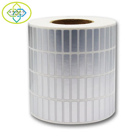 Wholesale Matte Silver Blank PET Adhesive Label Paper Gloss Finished Silver Sticker