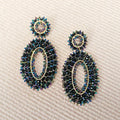 Summer Beach Dangle Earrings Handmade Bead Fashion Party Jewelry Drop Earrings for Women Bohemian Ethnic Seed Beads Earrings