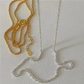 Delicate Laying  925 Sterling Silver Super Sparkle Stacking Necklace for Woman